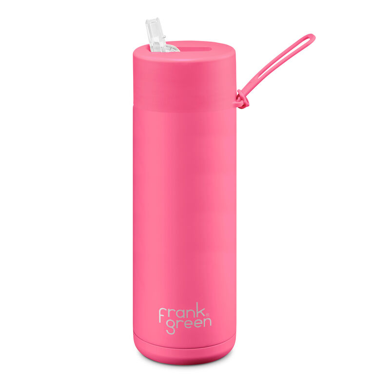 frank green 20oz Ceramic Reusable Bottle with Straw Lid image number 0